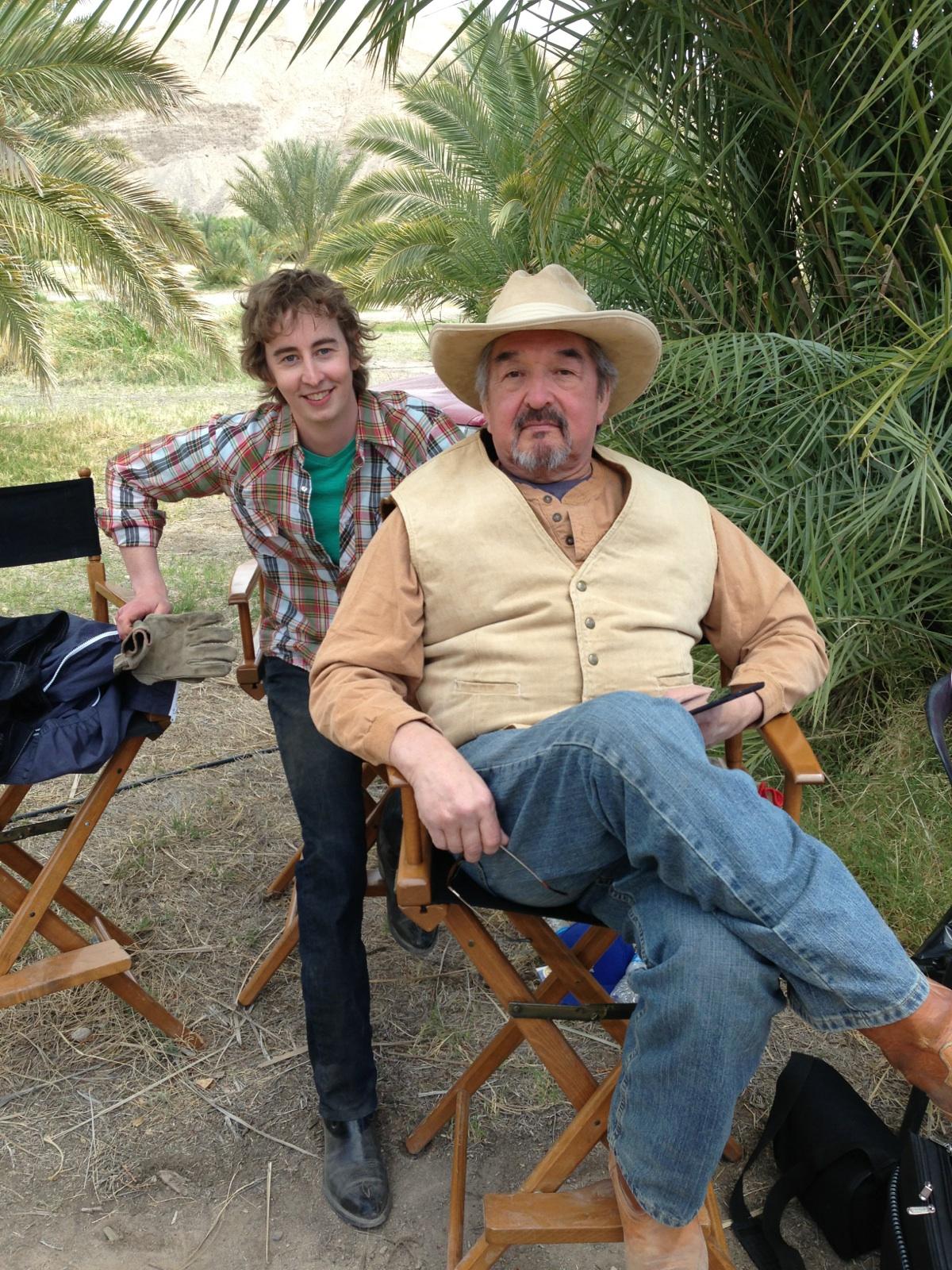 Stephen Ellis. Graham Greene. On location for As You Like (2014)