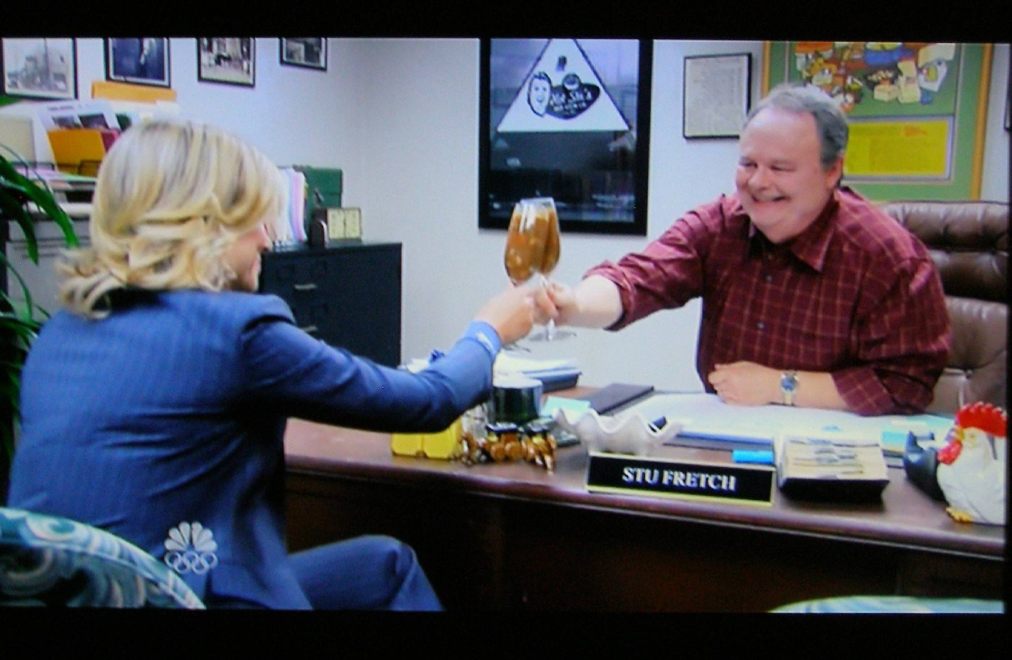 On Parks & Recreation with Amy Poehler