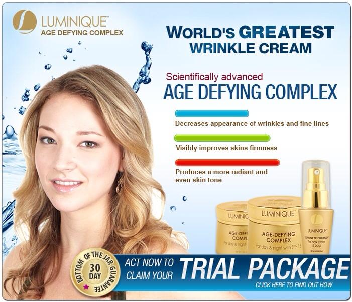 Hailey promoting 'Luminique Age-Defying Complex'