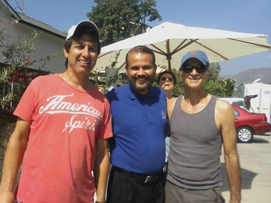 Me and Ray Romano and Jon Manfrellotti @ Ray's Labor Day party