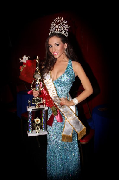 Crowned as Miss Michoacan of Mexico