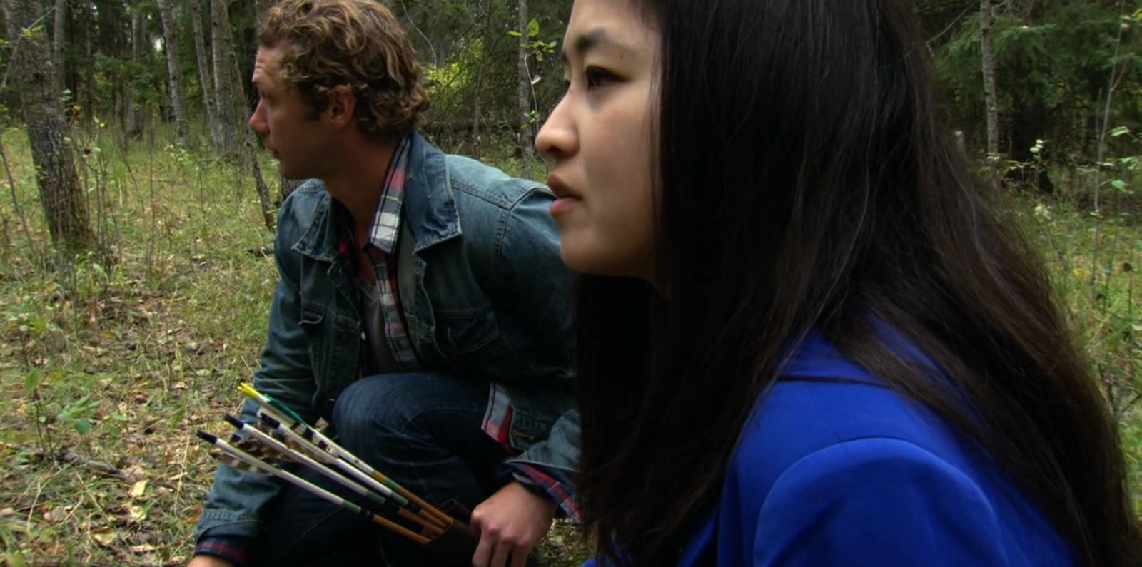 Still of Irene Yee and Johnny Wactor in Siberia