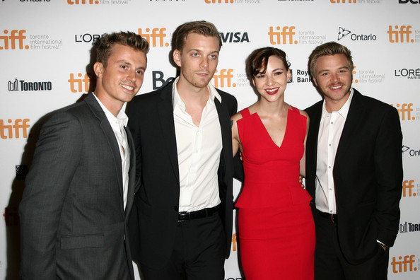 Kenny Wormald, Jake Abel, Erin Darke, Brett Davern at 'Love & Mercy' premiere TIFF 2014.