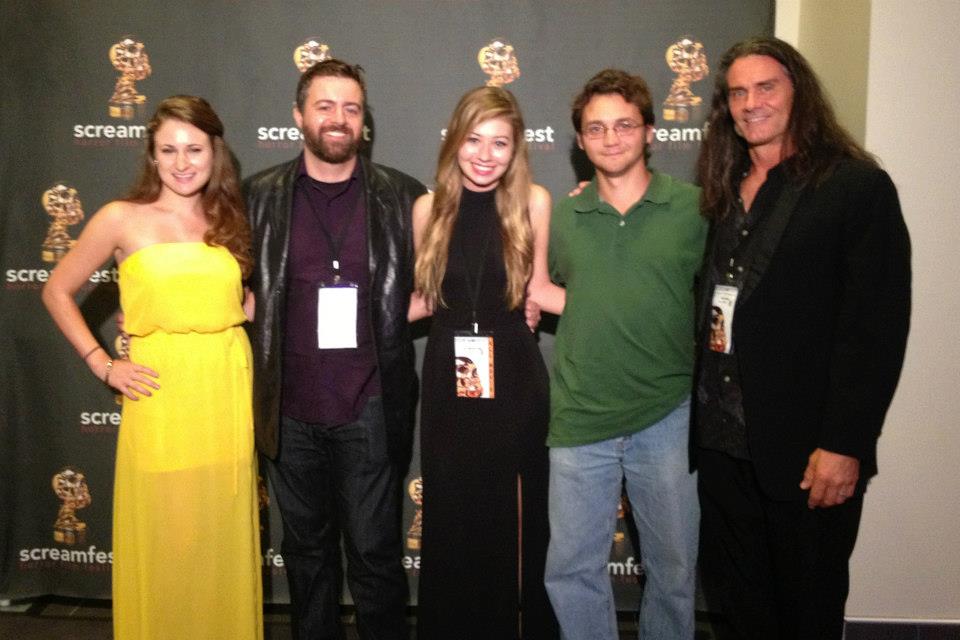 Screamfest 2012 Red Carpet with some of the cast and crew!