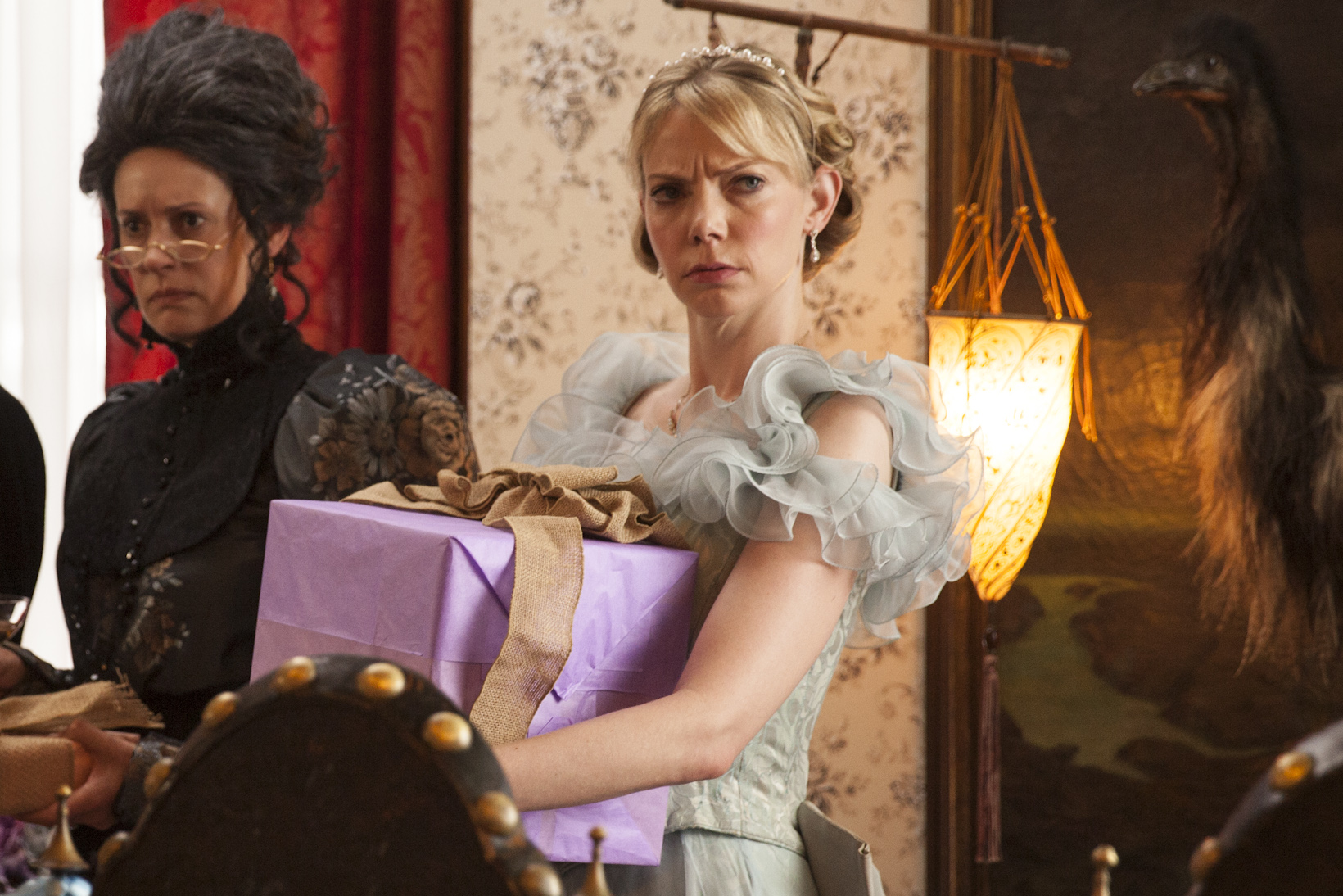 Still of Paget Brewster and Riki Lindhome in Another Period (2015)