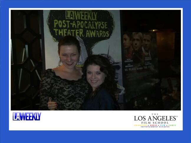 LA Weekly Award Nominees Caitlin Gallogly & Sarah Gise.