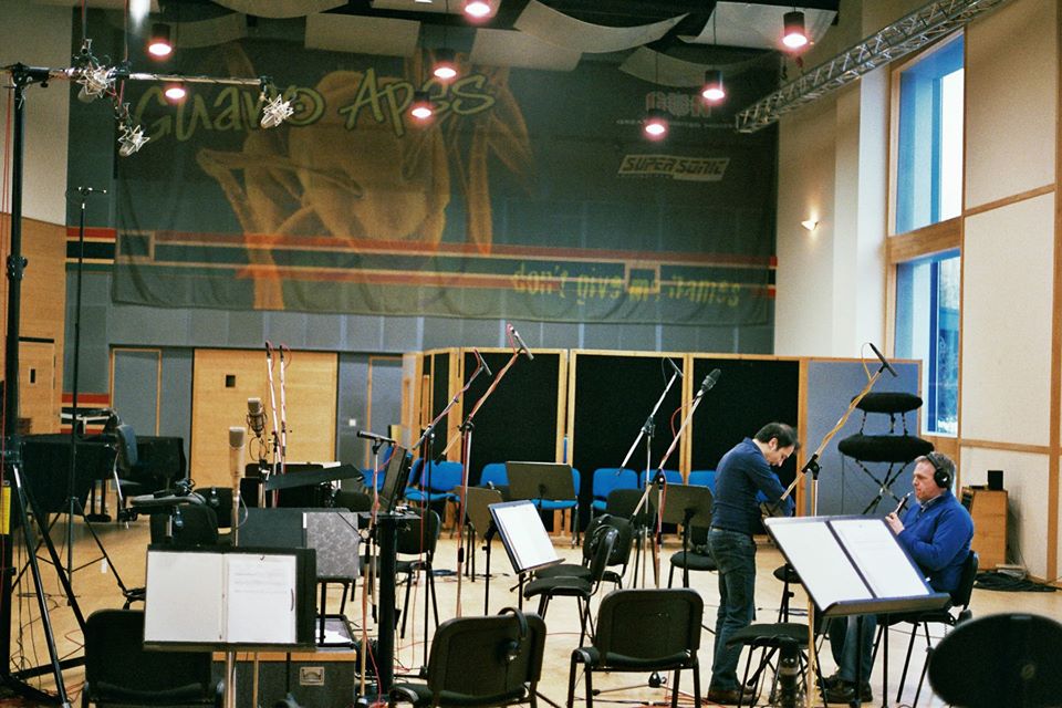 Scoring session Marina at Galaxy Studios (B)