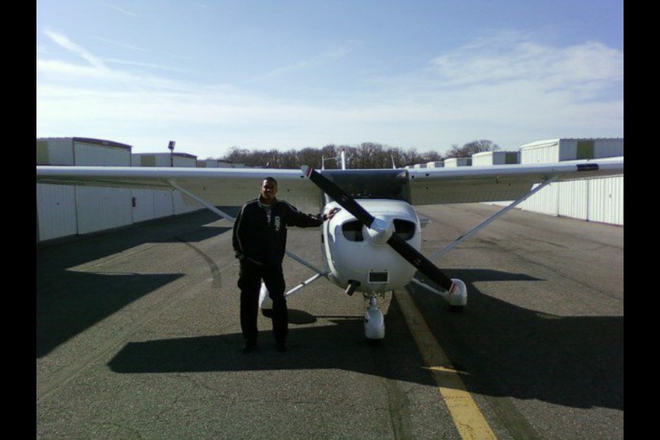 This is the airplane I train on the Cessna 172 Skyhawk.