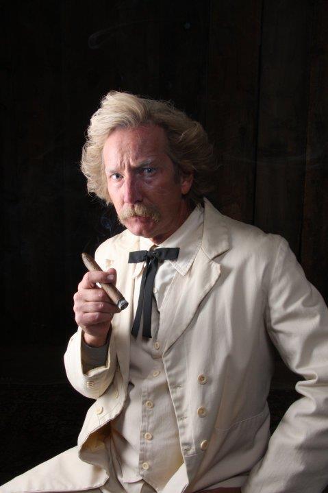 portraying Mark Twain