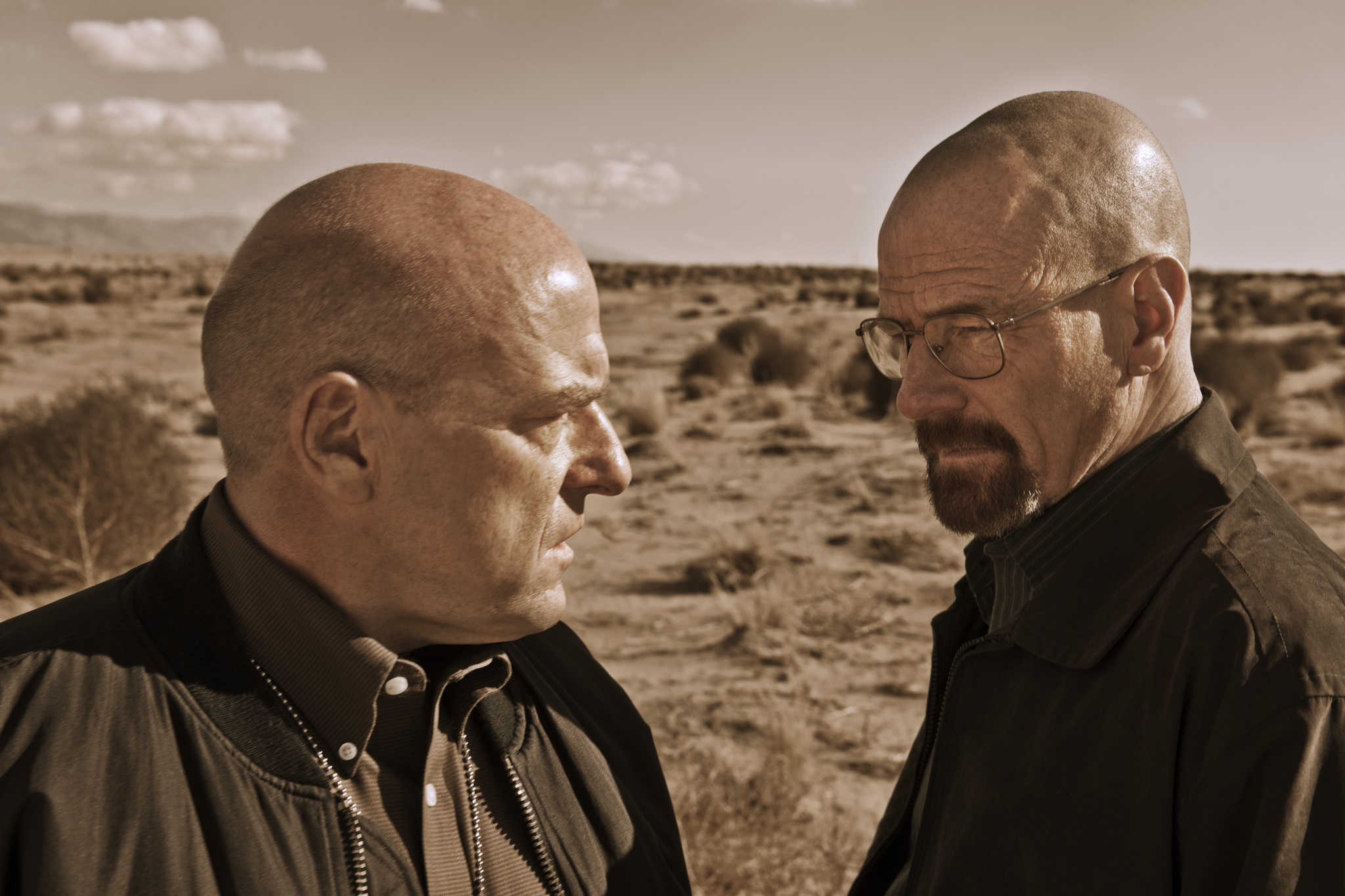 Still of Bryan Cranston and Dean Norris in Brestantis blogis (2008)