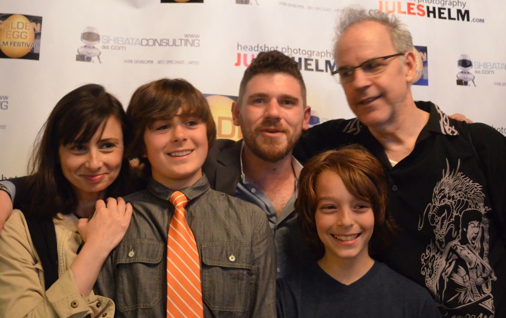 Dorothea Swiac, Kyle Donnery, Nicholas Michael Holmes, Chase Bolnick, Frank Palmer -- Golden Egg Film Festival NYC May 2014