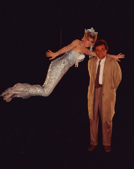 COLUMBO -Peter Falk and mermaid - Costume design by Jacqueline Saint Anne