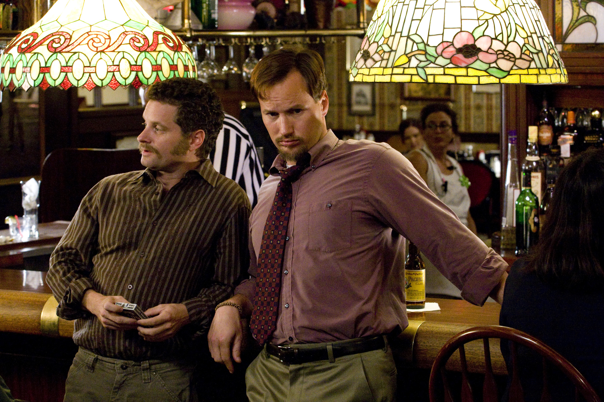 Still of Shea Whigham and Patrick Wilson in Barry Munday (2010)