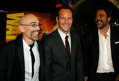 Jackie Earle Haley, Jeffrey Dean Morgan and Patrick Wilson at event of Stebetoju Lyga (2009)