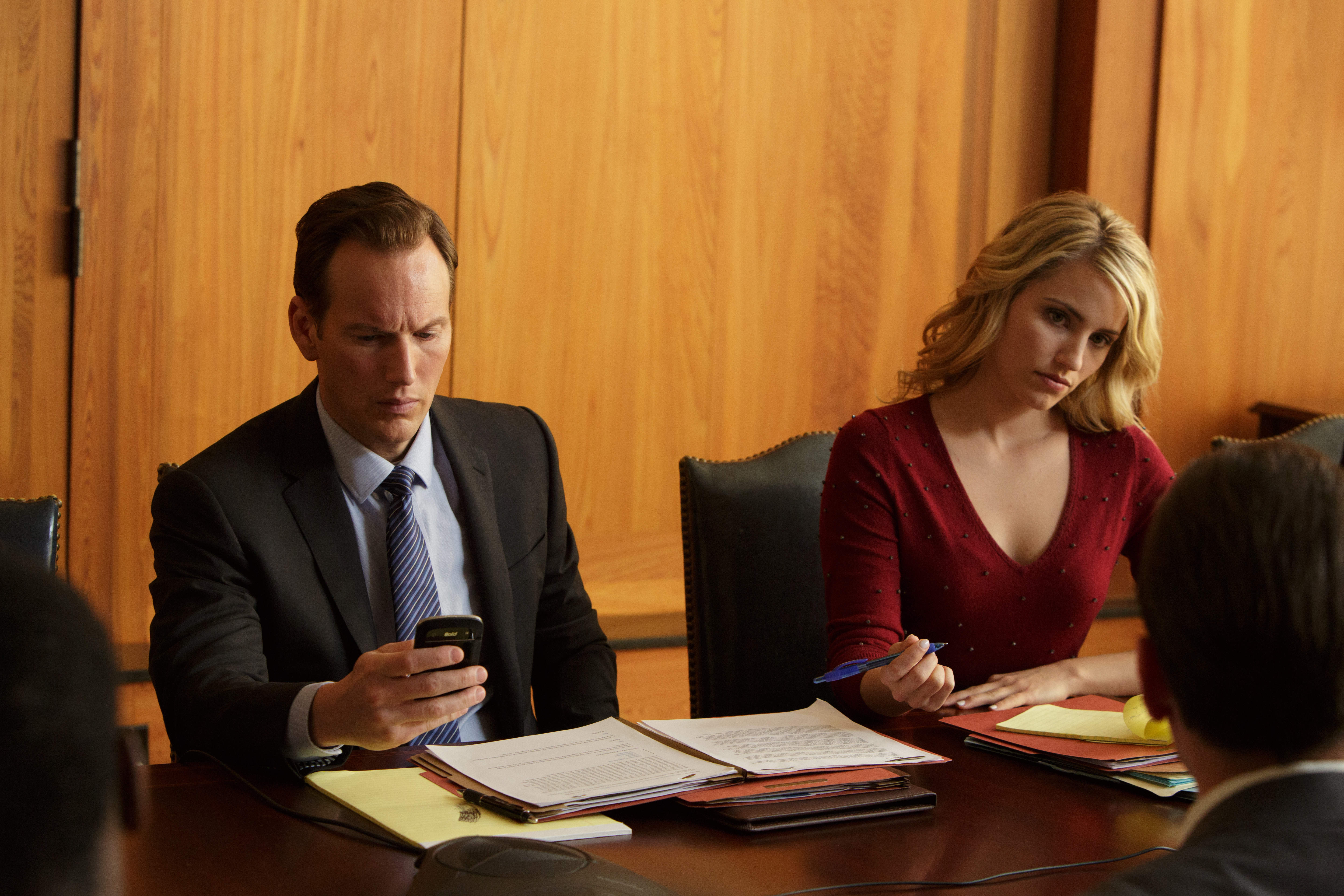 Still of Patrick Wilson and Dianna Agron in Zipper (2015)