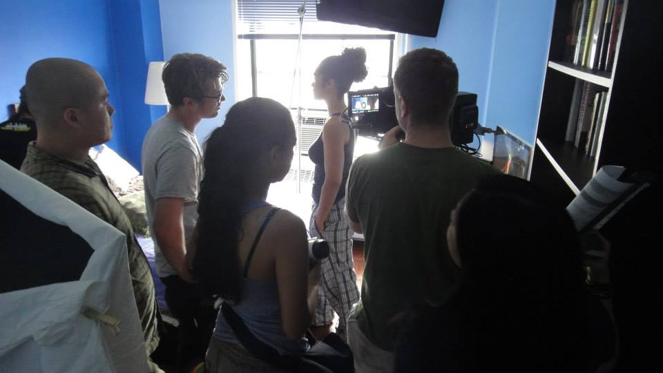 Behind-the-Scenes Still from ONE PAST