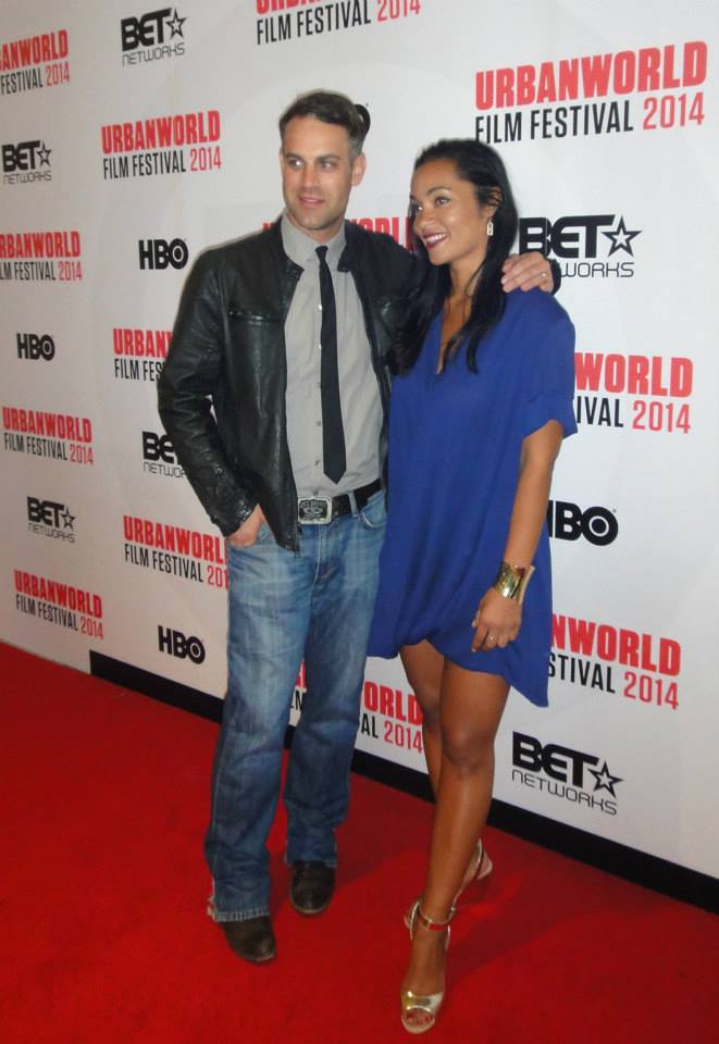 Celine Justice and Ryan Preimesberger at Urbanworld Film Festival 2014, NYC.