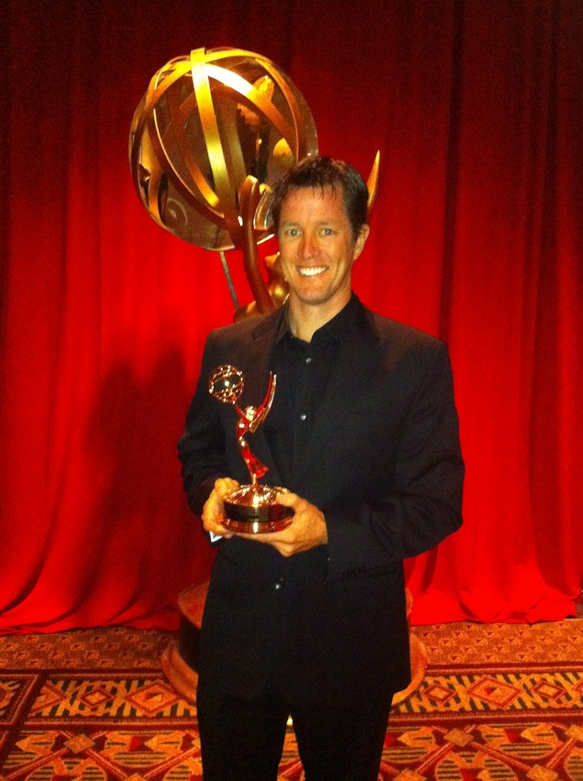 Tommy Kane At 2011 SE Region Emmys - Won Emmy for: On-Air Talent - Reporter - Sports