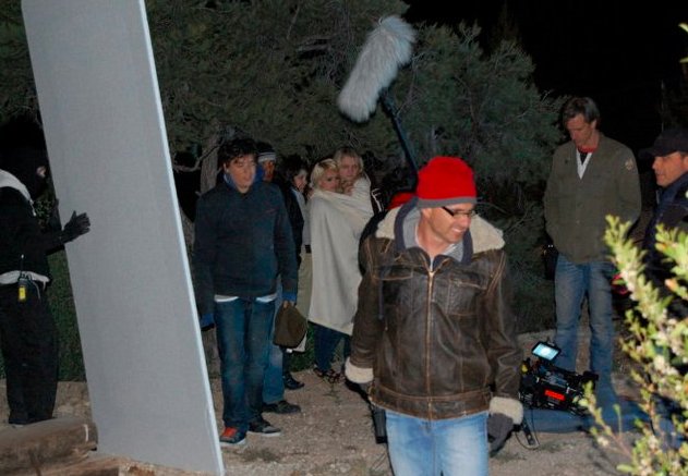 Filming The Movie Time Warrior March 2011