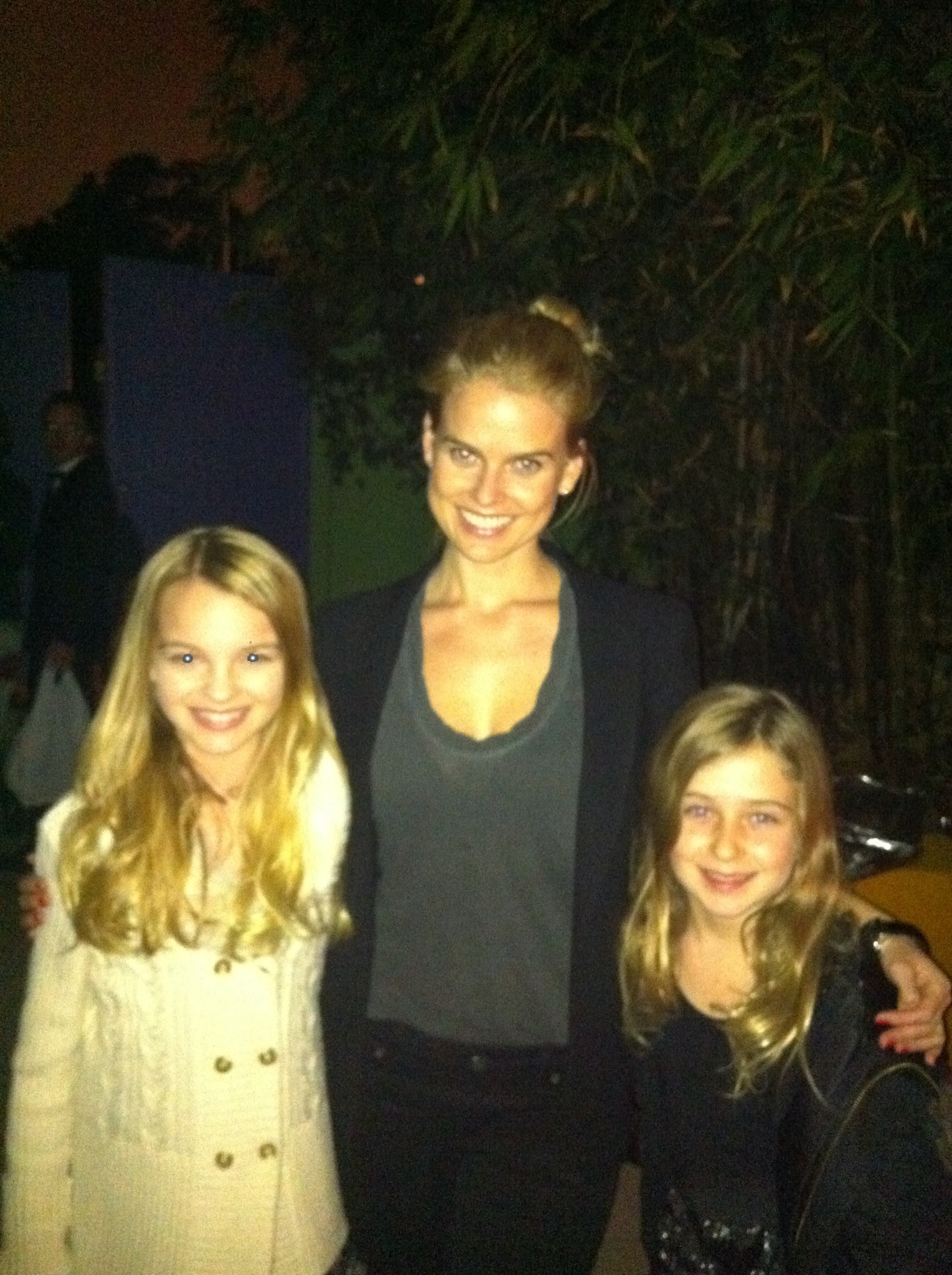 Olivia ROSE Keegan,Alice Eve and Jade Duncan at party of DECODING ANNIE PARKER MOVIE 2012
