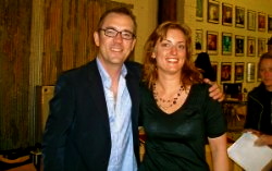 w/ TV Host Ted Allen on Food Network Pilot for 'Chopped'