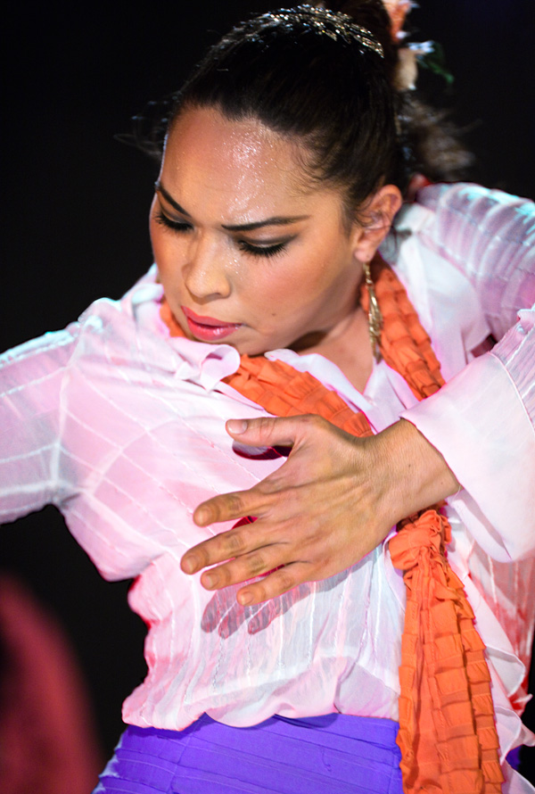 Vanessa Acosta Albalos, bailaora in KUMPANIA Flamenco Los Angeles