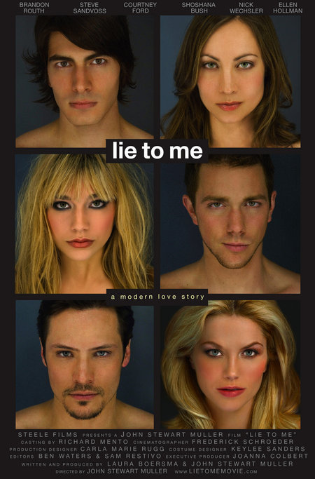 Brandon Routh, Nick Wechsler, Steve Sandvoss, Ellen Hollman, Courtney Ford and Shoshana Bush in Lie to Me (2008)