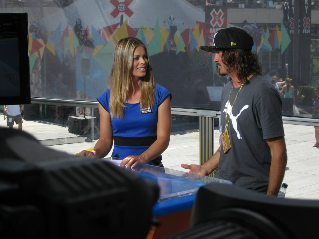 Ramona Bruland interviews Bucky Lasek - X Games LA 2013