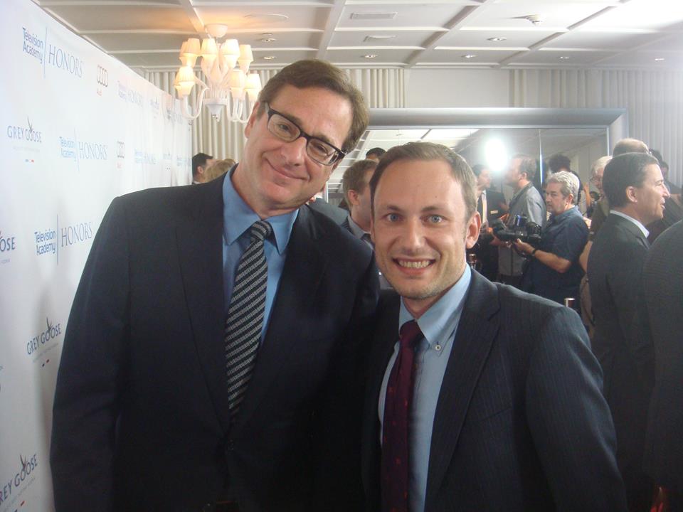 At the Emmys with Bob Saget