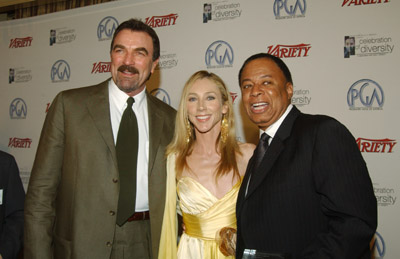 Tom Selleck, Chas. Floyd Johnson and Jillie Mack