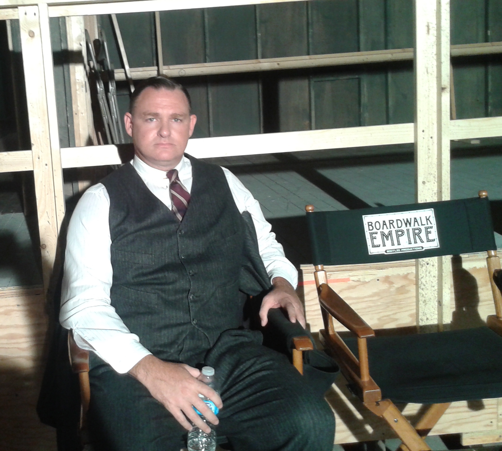 On-set Boardwalk Empire