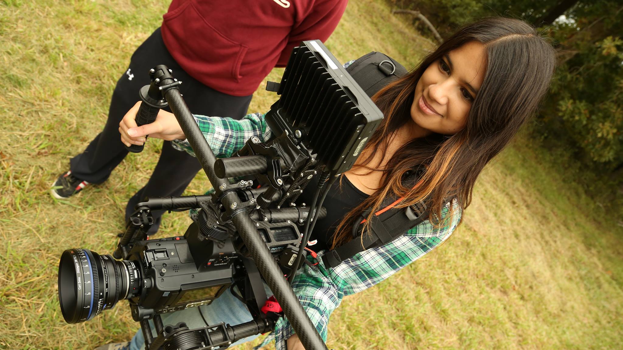 Isabella with the MoVi rig
