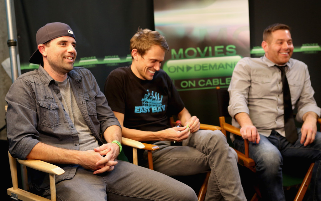Justin Martinez, Matt Bettinelli-Olpin and Chad Villella. Comic-Con 2012.