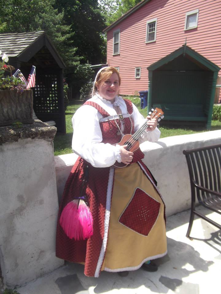 Kristine Knowlton as Lady Buella Percy in the New Jersey Renaissance Faire