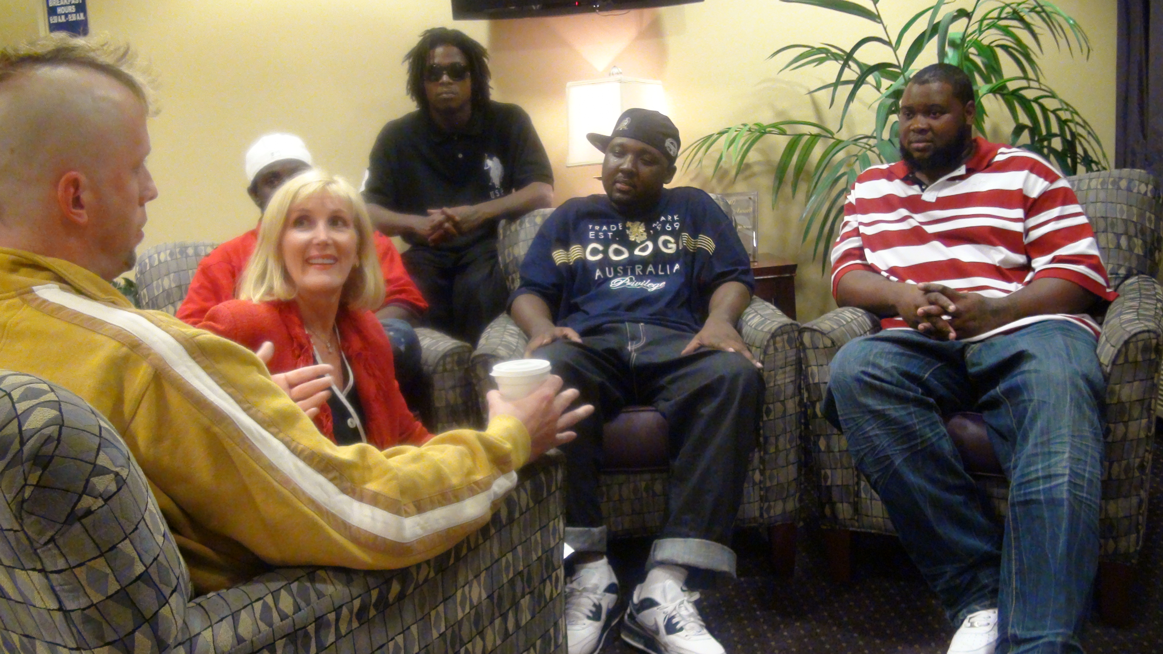 Interviewing Hip Hop Group OverGrind in Buckhead Atlanta
