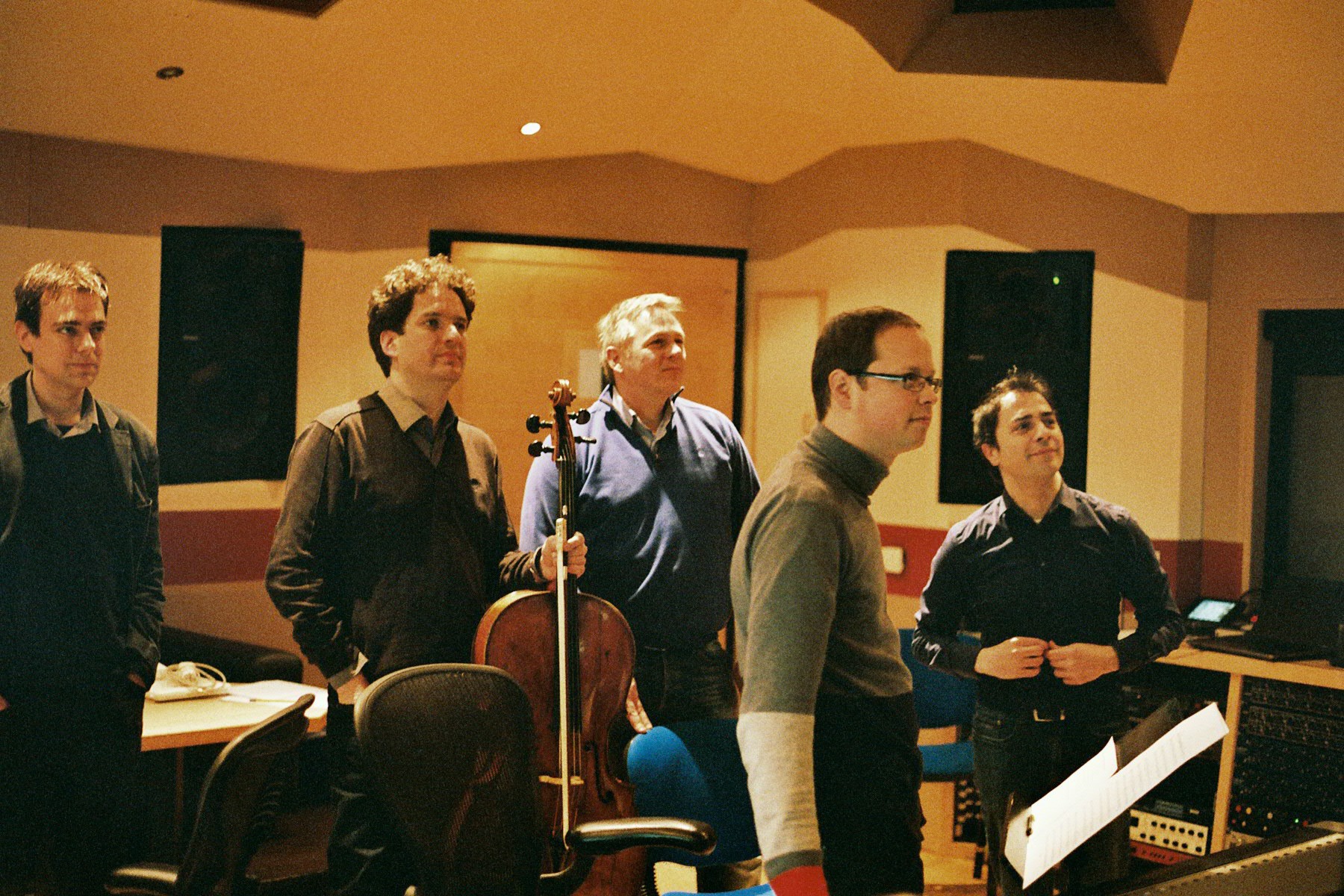 Scoring session Marina at Galaxy Studios (B)