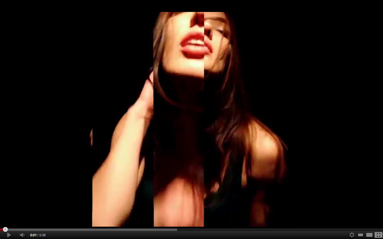 Screen shot from ShutterStone's music video.