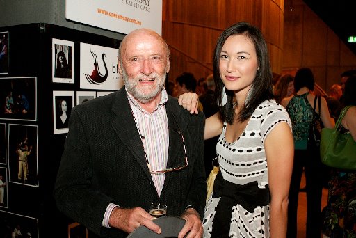 With writer John Bailey at the White Divers of Broome opening night - Heath Ledger Theatre, Perth 2012