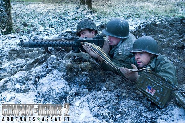 Company of Heroes 2 - Ardennes Assault. Jonathan Alexander as Johnny Vastano, Cameron Forbes as Kurt Derby And Joel Berg as Bill Edwards