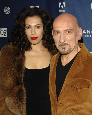 Ben Kingsley and Daniela Lavender at event of The Wackness (2008)
