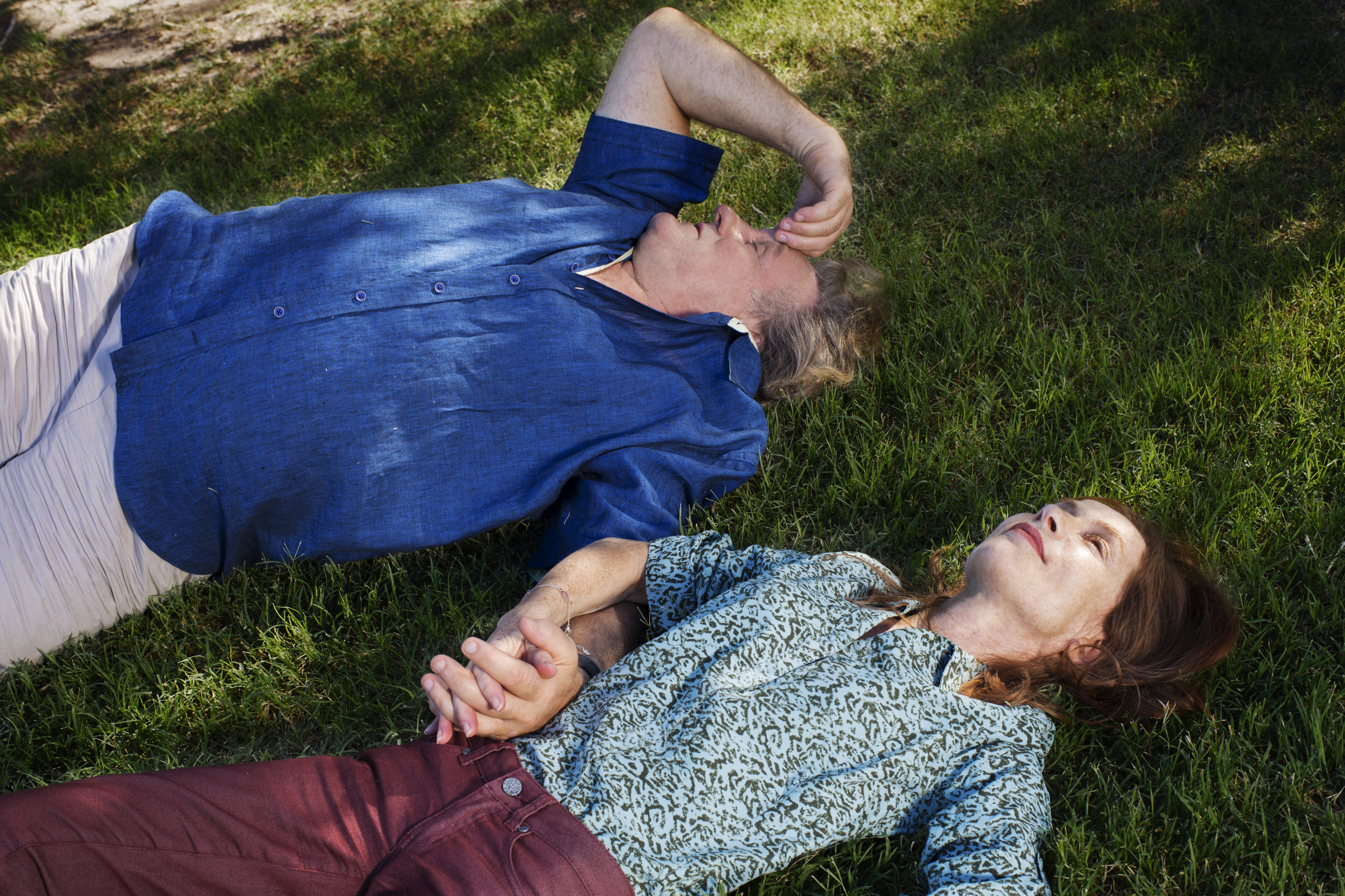 Still of Gérard Depardieu and Isabelle Huppert in Valley of Love (2015)