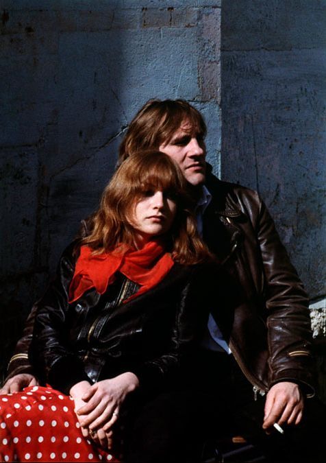 Still of Gérard Depardieu and Isabelle Huppert in Loulou (1980)