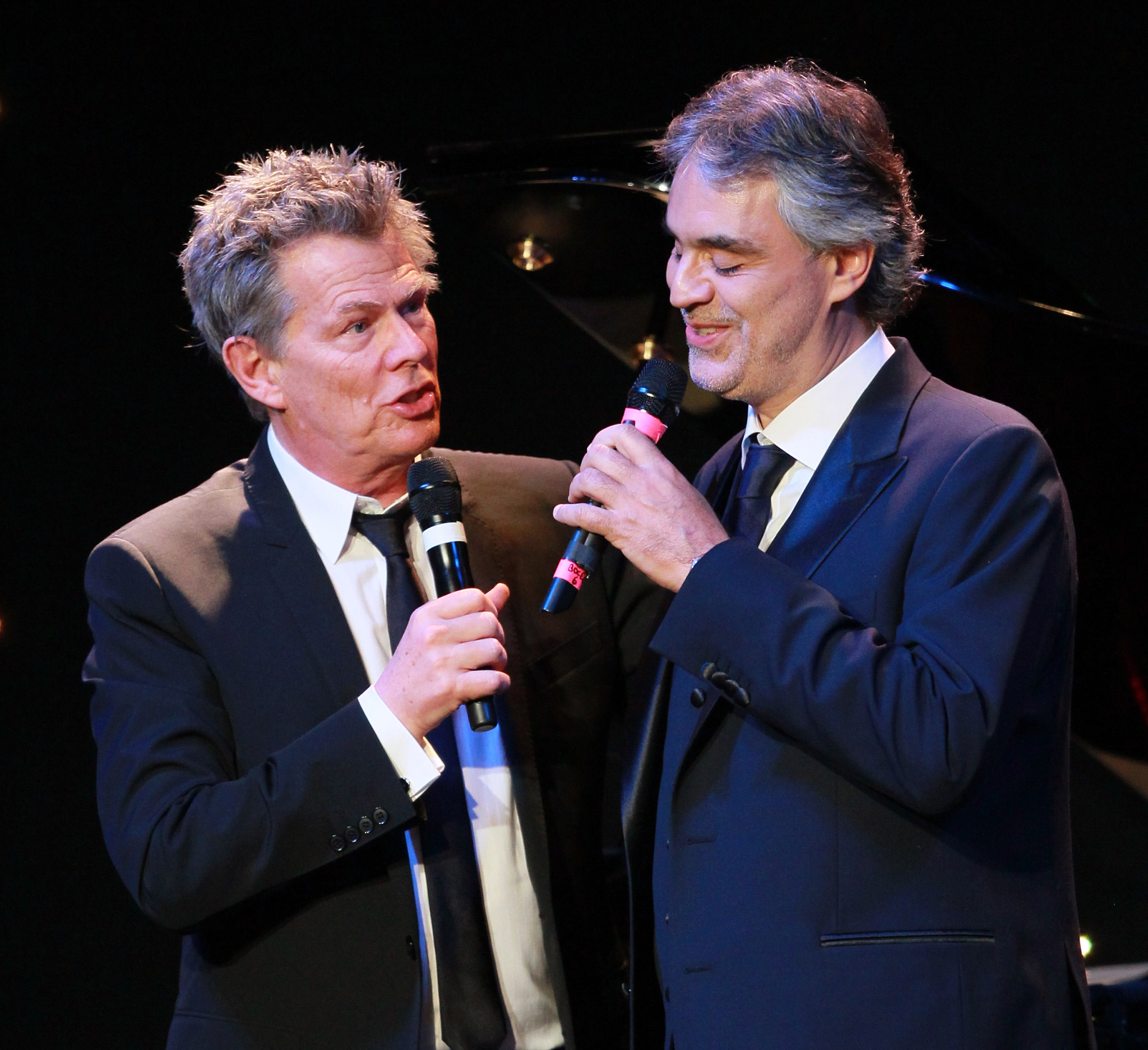 Andrea Bocelli and David Foster