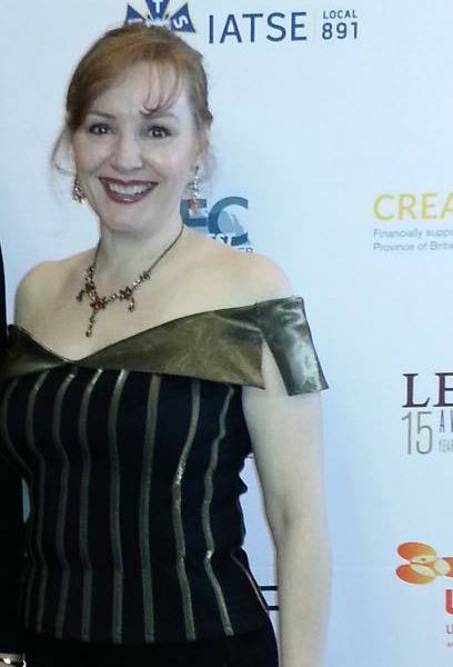 Jane Craven at the 2013 Leo Awards