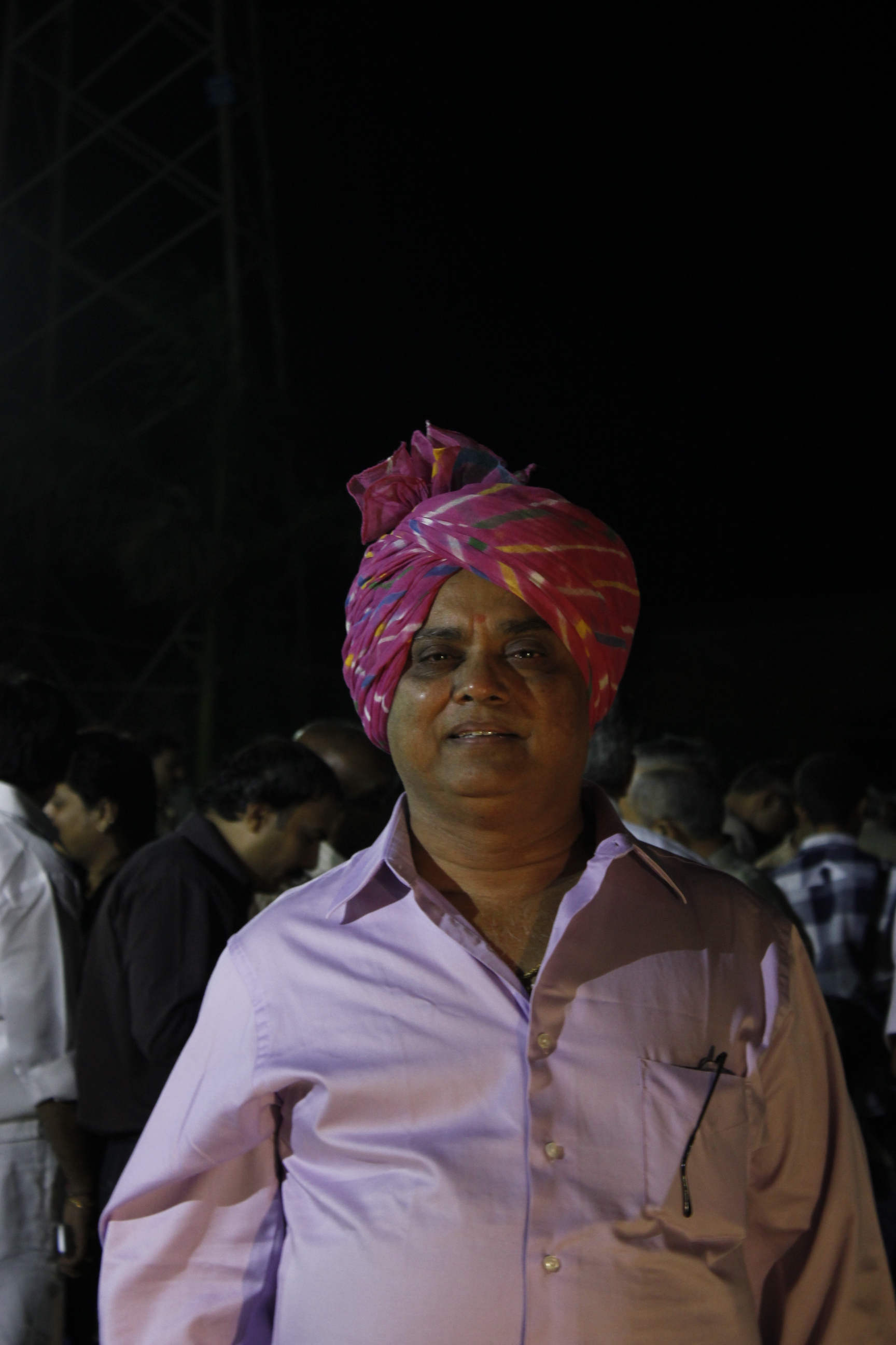 Wearing Rajput Saafa (Hat)