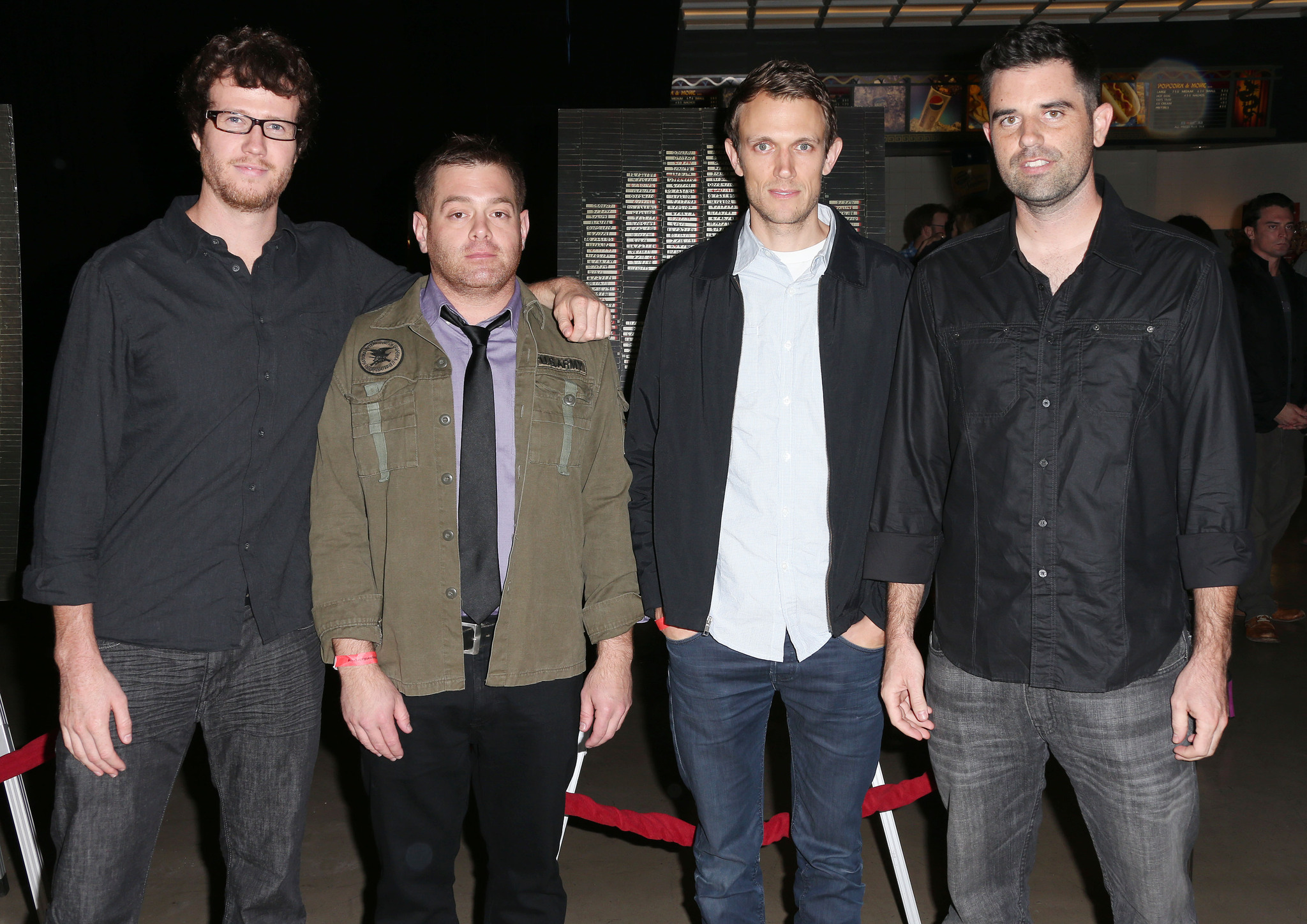 Justin Martinez, Chad Villella, Matt Bettinelli-Olpin and Tyler Gillett at event of V/H/S (2012)