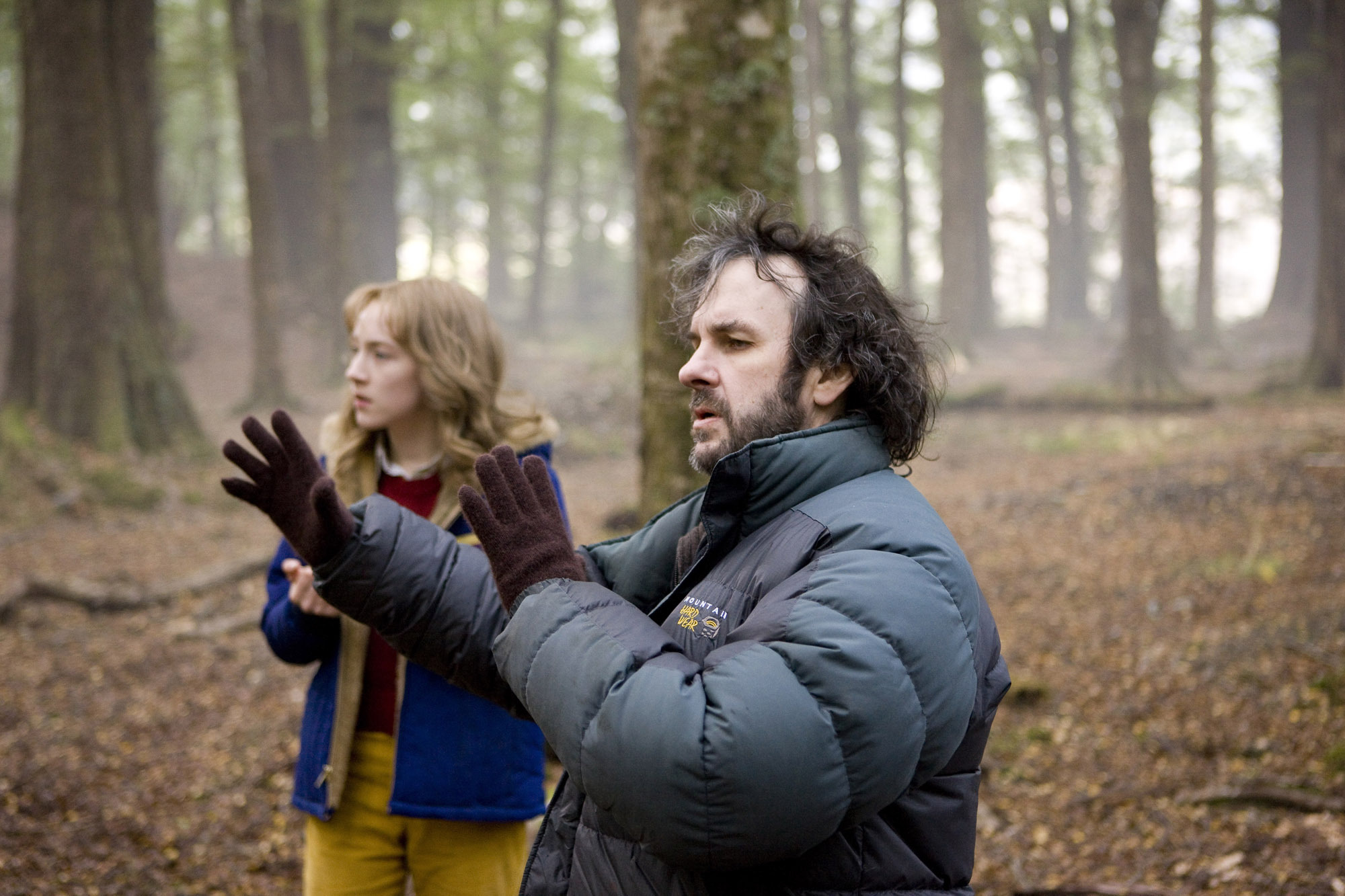 Still of Peter Jackson and Saoirse Ronan in The Lovely Bones (2009)