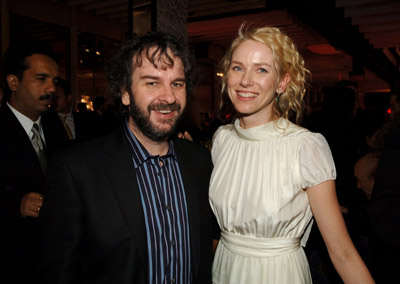 Peter Jackson and Naomi Watts at event of King Kong (2005)