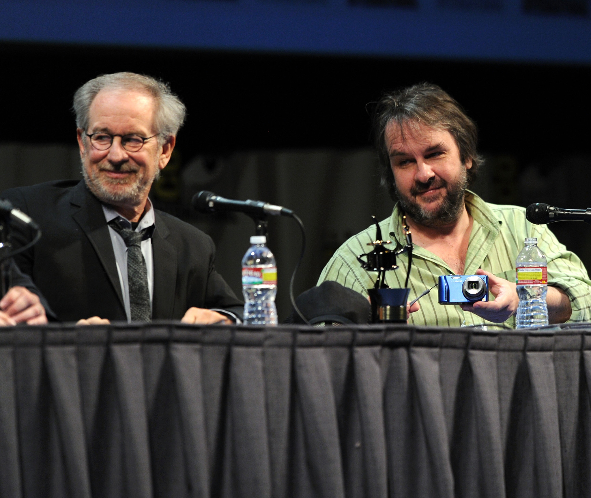 Steven Spielberg and Peter Jackson