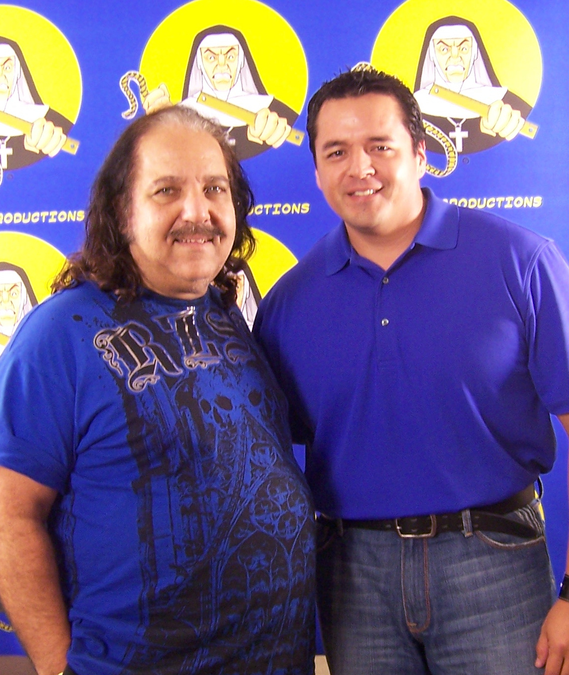 On the set of Killer School Girls from Outer Space with THE Ron Jeremy - An Angry Nun Production.